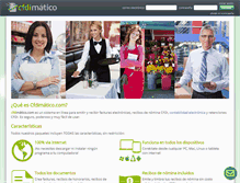 Tablet Screenshot of cfdimatico.com